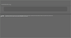 Desktop Screenshot of maizedoctor.org